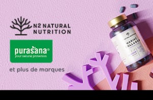 Compléments alimentaires N2 Natural Nutrition et Purasana