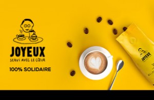 Café servi avec le coeur