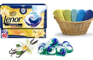 40 80 ou 160 capsules de lessive Lenor All in One : 40 capsules