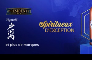 Spiritueux d'exception : whiskies, rhums, gins...